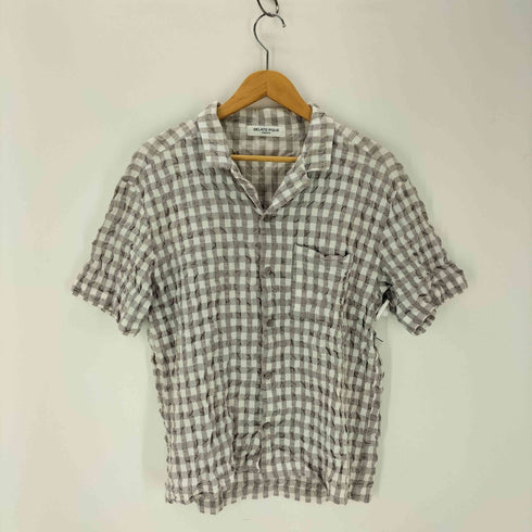 ジェラートピケオム Gelato Pique Homme ギンガムチェックシャツ セットアップ メンズ M