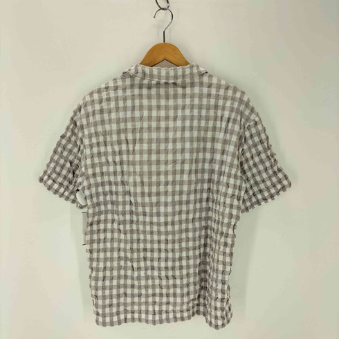 ジェラートピケオム Gelato Pique Homme ギンガムチェックシャツ セットアップ メンズ M