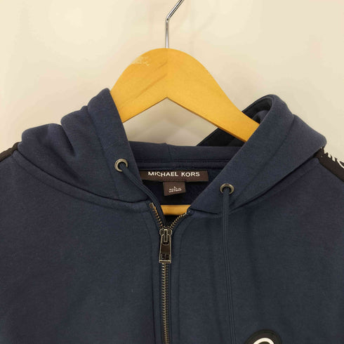 マイケルコース Michael Kors 袖ロゴ ジップアップパーカー メンズ JPN:L