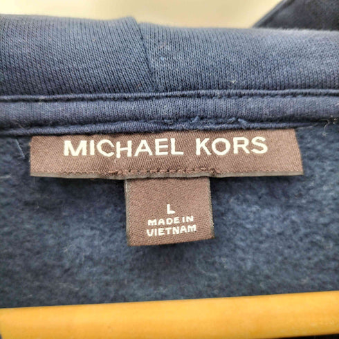 マイケルコース Michael Kors 袖ロゴ ジップアップパーカー メンズ JPN:L