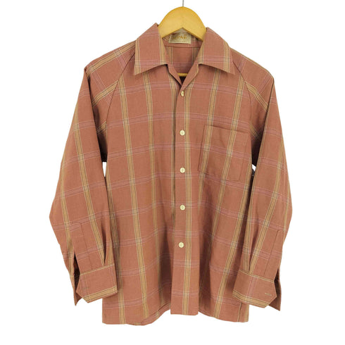 Mr.kic kaneta shirt オープンカラーネルシャツ メンズ