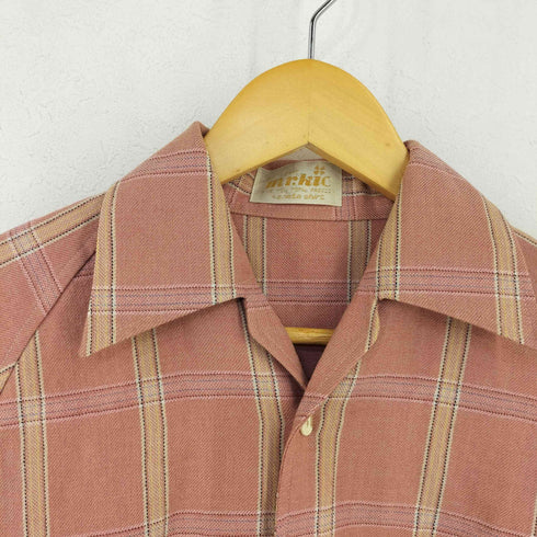 Mr.kic kaneta shirt オープンカラーネルシャツ メンズ