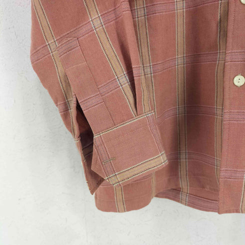 Mr.kic kaneta shirt オープンカラーネルシャツ メンズ