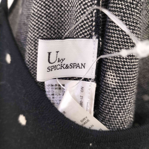 ユーバイスピックアンドスパン U by SPICK&SPAN 21AW ドットジャガードニットオールインワン レディース 38