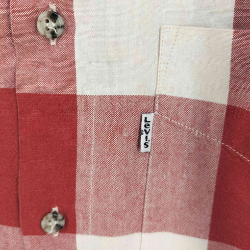 リーバイス Levis ブロックチェックシャツ メンズ import:M