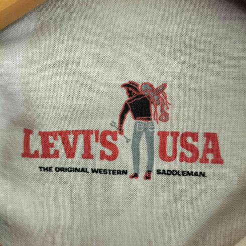リーバイス Levis ブロックチェックシャツ メンズ import:M