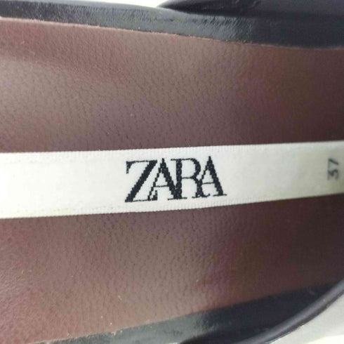 ザラ ZARA ウェッジソール厚底ミュールパンプス レディース JPN:24