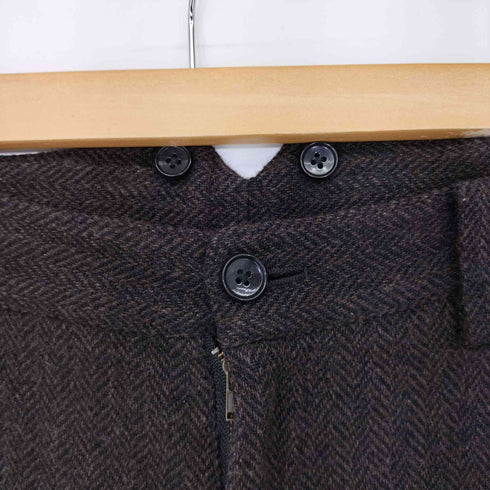キャサリンハムネットロンドン KATHARINE HAMNETT LONDON ウールヘリンボーンパンツ メンズ import:L