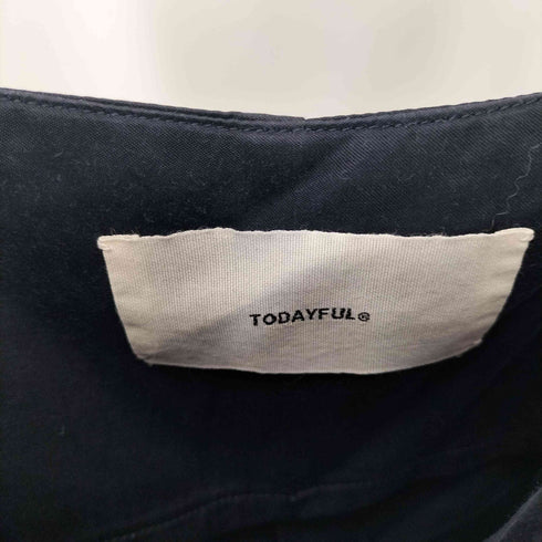 トゥデイフル TODAYFUL レザーストラップサテンドレス レディース JPN:36