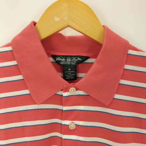 ブルックスブラザーズ BROOKS BROTHERS S/S ボーダーポロシャツ メンズ JPN:M
