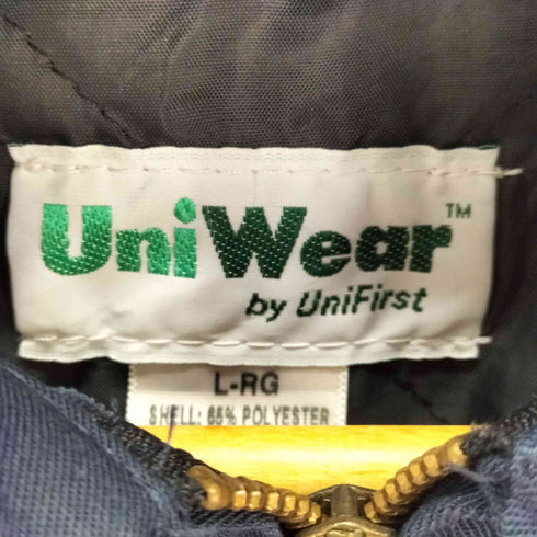 UniWear ワークジャケット 裏地キルティング ワッペン メンズ import:L