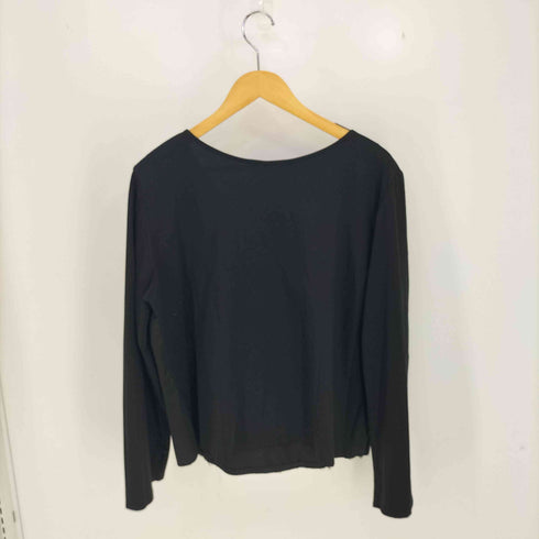 ザロウ THE ROW フレアスリーブ Uネックカットソー レディース import:S