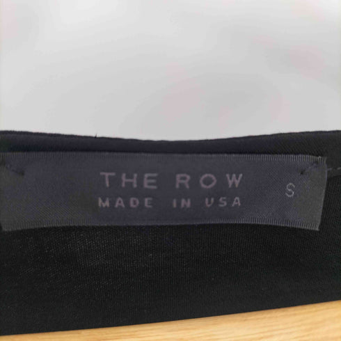 ザロウ THE ROW フレアスリーブ Uネックカットソー レディース import:S