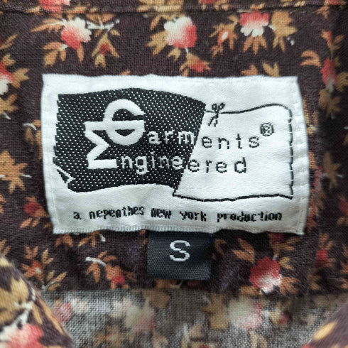 エンジニアードガーメンツ Engineered Garments S/S 花柄ポケットシャツ メンズ JPN:S
