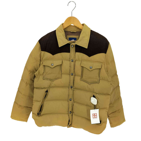 シェラデザイン SIERRA DESIGNS ヨーク コーデュロイ切り替え ダウンジャケット メンズ JPN:L