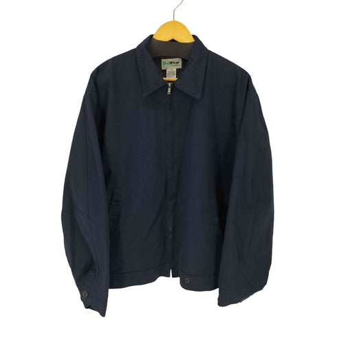UniWear ワークジャケット 裏地キルティング プレーン 無地 メンズ import:L