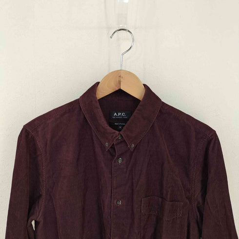 アーペーセー A.P.C. チュニジア製 コーデュロイシャツ メンズ JPN:M