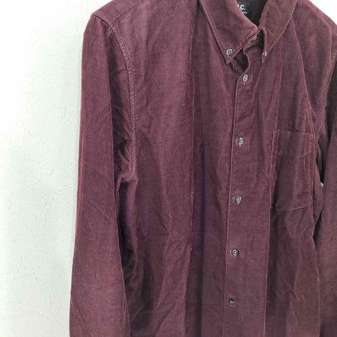 アーペーセー A.P.C. チュニジア製 コーデュロイシャツ メンズ JPN:M