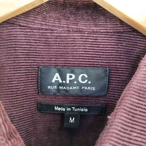 アーペーセー A.P.C. チュニジア製 コーデュロイシャツ メンズ JPN:M