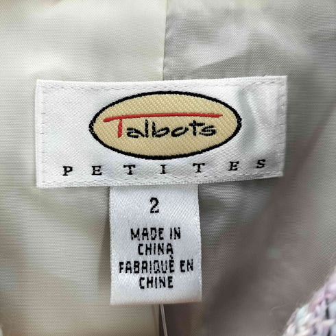 タルボット TALBOTS ウール混ツイードジャケット スカートセットアップ レディース 2/6