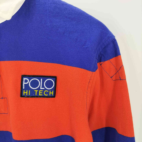 ポロバイラルフローレン Polo by RALPH LAUREN L/S POLO HI TECH ラガーシャツ TALON ZIP メンズ JPN:M
