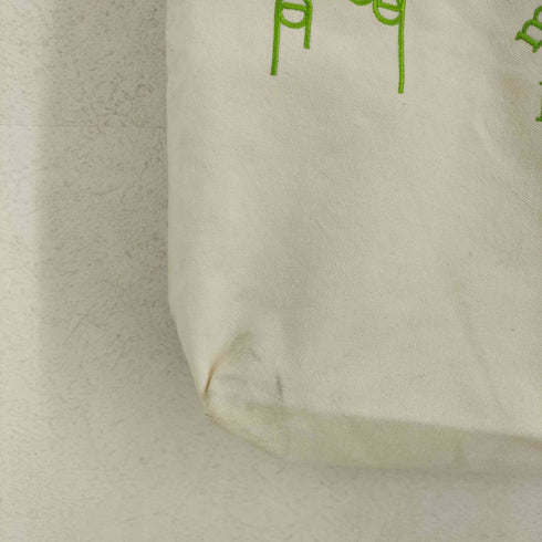 mister green life store 刺繍キャンバストートバッグ メンズ