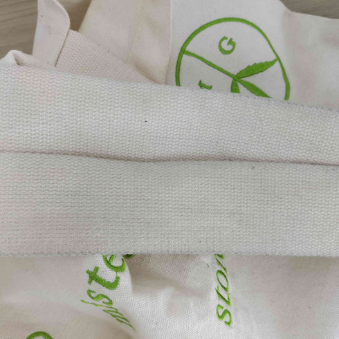 mister green life store 刺繍キャンバストートバッグ メンズ