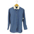 ポロバイラルフローレン Polo by RALPH LAUREN L/S SLIM FIT クレリックシャツ ラウンドカラー メンズ 14 1/2