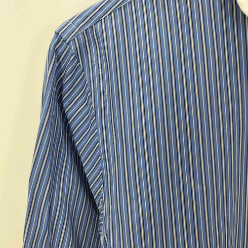 ポロバイラルフローレン Polo by RALPH LAUREN L/S SLIM FIT クレリックシャツ ラウンドカラー メンズ 14 1/2