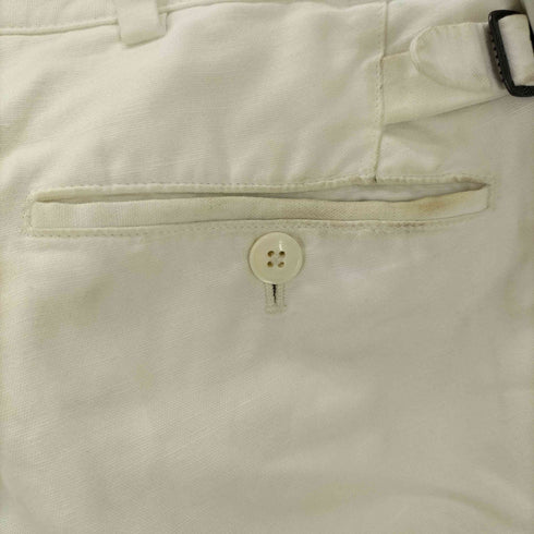 ポロバイラルフローレン Polo by RALPH LAUREN リネン混 ノータックチノパンツ メンズ 28/30