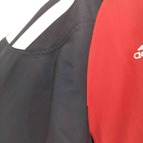 アディダス adidas 復刻 万国旗タグ パフォーマンスロゴ 刺繍 ジップアップ ジャケット メンズ import:L