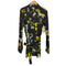 ドリスヴァンノッテン DRIES VAN NOTEN ベルテッド ペイント柄 ロングシャツ メンズ JPN:48