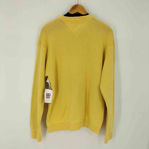 トミーヒルフィガー TOMMY HILFIGER ワンポイント刺繍コットンリブニット メンズ JPN:S