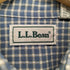 エルエルビーン L.L.Bean 90S シアサッカー半袖シャツ メンズ JPN:M