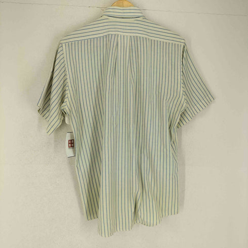 エルエルビーン L.L.Bean 90S MADE IN USA ストライプ半袖ボタンダウンシャツ メンズ 15 1/2