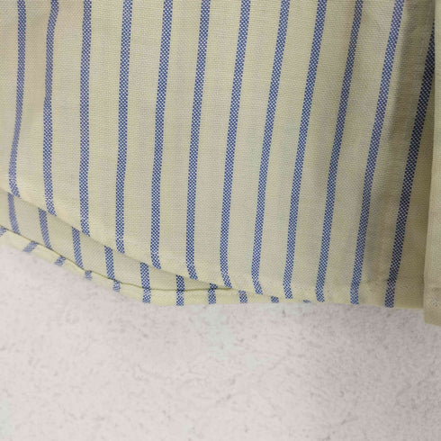 エルエルビーン L.L.Bean 90S MADE IN USA ストライプ半袖ボタンダウンシャツ メンズ 15 1/2