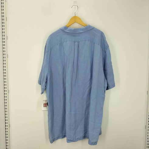 ポロバイラルフローレン Polo by RALPH LAUREN S/S CALDWELL リネンシルク 開襟シャツ 裾ポニー メンズ 2LT