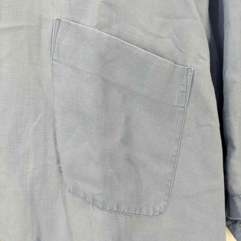 ポロバイラルフローレン Polo by RALPH LAUREN S/S CALDWELL リネンシルク 開襟シャツ 裾ポニー メンズ 2LT