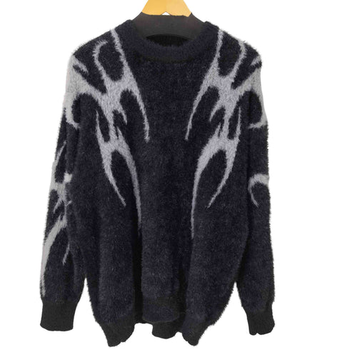 トライバルファイヤー シャギーニット メンズ JPN:XL