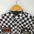 バンソン VANSON チェッカーフラッグシャツ ワッペン メンズ JPN:S