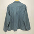 GOODLOOK チェック柄 ショート丈 ロングスリーブ オープンカラーシャツ ボックスシルエット 袖裾ドローコード メンズ FREE