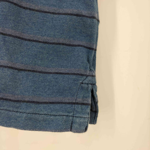 ダブルアールエルラルフローレン RRL RALPH LAUREN S/S ボーダーポロシャツ メンズ JPN:S