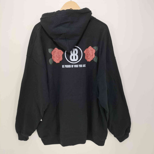 ギルダン GILDAN バックプリント HEAVY BLEND プルオーバーパーカー メンズ 2XL