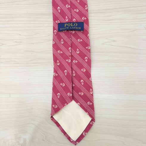 ポロバイラルフローレン Polo by RALPH LAUREN リネンマリン柄ネクタイ メンズ ONE SIZE