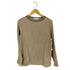 FABINA FILIPPI イタリア製 シワ加工 ロールネック ロングスリーブTシャツ レディース 42