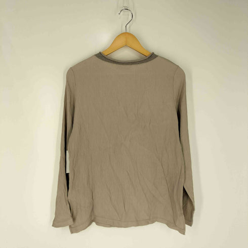 FABINA FILIPPI イタリア製 シワ加工 ロールネック ロングスリーブTシャツ レディース 42