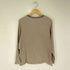 FABINA FILIPPI イタリア製 シワ加工 ロールネック ロングスリーブTシャツ レディース 42