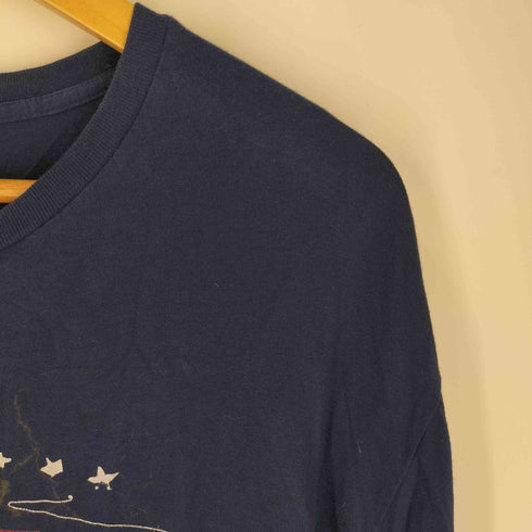 ポロバイラルフローレン Polo by RALPH LAUREN フロントプリント ロングスリーブTシャツ メンズ import:L