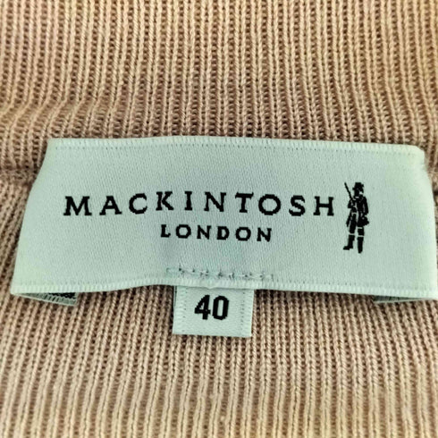 マッキントッシュ ロンドン Mackintosh LONDON コットンナイロン モックネック ニット レディース 40