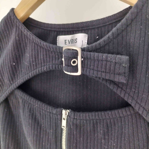 エヴリス EVRIS 23SS バックルデザイントップス レディース FREE